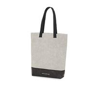 Moleskine Go Shopper - Bolsa de papel personalizable con asas de algodón, 11 x 15,75 x 3,25 cm, color negro