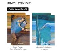 Moleskine Impressionismus Cahier (2er Set), L/A5, blanko, weicher Einband