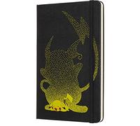 Moleskine LEPOQP060PK - Libreta de edición limitada Pokemon, grande a rayas Pikachu