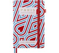 Moleskine LUXE Cuaderno Paris City, Cuaderno con Contenidos De Viaje, Tapa Dura de Tela y Cierre con Elástico, Formato Pocket 9 x 14 cm