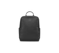 Moleskine Mochila Colección Classic en Cuero, Mochila para PC compatiblecon Tablet, Laptop iPad hasta 15", Dimensiones 32 x 42 x 11 cm, Negro