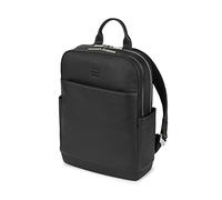 Moleskine - Mochila Colección Classic Pro en Cuero, Mochila Profesional para Oficina, Mochila Porta Pc para Laptop, iPad, Notebook hasta 15'', Dimensiones 43 x 33 x 14 cm, Color Negro