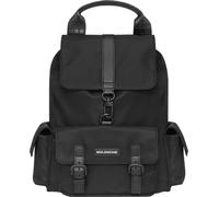 Moleskine Mochila Pequeña Colección Legendaria, Mochila Portatil para Trabajo y Universidad, con Funda Para Dispositivos Electrónicos, Tejido 100% Reciclado, Dimensiones 33 x 32 x 12 cm, Color Negro