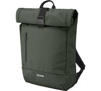 Moleskine Metro Collection Mochila roll-top verde, fibra sintética, unisex, 24L
