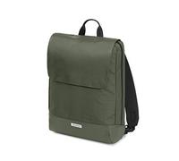 Moleskine Mochila Slim Colección Metro, Mochila para PC compatible con Tablet, Laptop iPad hasta 15 pulgadas, Dimensiones 31 x 42 x 10 cm, Color Verde