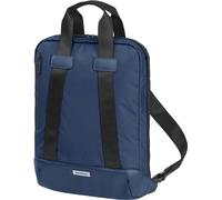 Moleskine Mochila Vertical Colección Metro, Bolso Porta Pc para Laptop, Notebook, iPad y Tablet hasta 15 Pulgadas, Dimensiones 31 x 42 x 10 cm, Color Azul Zafiro