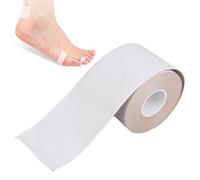 Moleskine Para Pies, 2 Pulgadas x 4.9 Yardas Cinta Protectora de Talón Suave, Cinta de Prevención de Ampollas, Etiqueta Adhesiva para el Cuidado de los Pies, Almohadilla Adhesiva