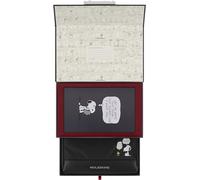 Moleskine Peanuts Sammlerbox limitierte Ausgabe, Notizbuch Hund L/A5, liniert, fester Einband, Cahier L/A5, liniert, weicher Einband, Mäppchen, Sticky Notes