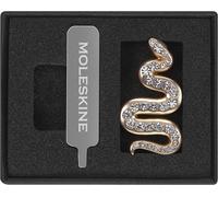 Moleskine Pin Para Cuaderno o Agenda Año De La Serpiente, Charm Decorativo, Personaliza La Cierre Con Elástico, Ideas Regalo Personalizado