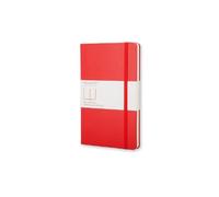 Moleskine Pocket Plain Hardcover Notebook Scarlet Red