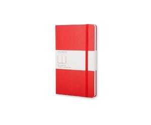 Moleskine Pocket Plain Hardcover Notebook Scarlet Red