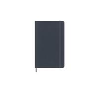 Moleskine Cuaderno Precious & Ethical – tapa vegana, cierre elástico, 13×21 cm, azul