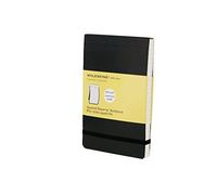 Moleskine QP812 - Bloc De Notas Cuadriculado (Tamaño Bolsillo, Tapa Blanda), Color Negro - squared reporter soft pocket