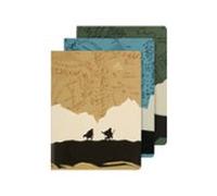 Moleskine set 3 cahiers edición limitada El Señor de los Anillos Extralarge hojas rayadas