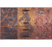 Moleskine Set Colección Asiática 2024, 3 Cuadernos Edición Limitada, Diseño a Rayas, Tapa Dura con Diseño de Momoko Sakura, Zeng Fanzhi y Ahn Sang Soo, y Pañuelo 90x90 en Caja Reutilizable