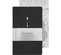 Moleskine – Set de cuadernos temáticos NASA, 2 cahier, páginas blancas, 16 hojas, L 13x21 cm