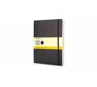 Moleskine Cuaderno Classic Tapa Blanda Cuadrícula Negro Talla XL 19x25cm