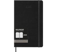Moleskine 12 Monate Pro Wochen Notizkalender 2025, Pro Large, Schwarz