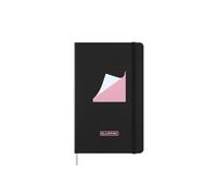 Moleskine x BLACKPINK Cuaderno a Rayas Album Square Two, Tapa Dura y Cierre Elástico, con Marcador PINK, Tamaño Large 13 x 21 cm