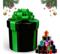 Molesta Caja de Regalo con Tornillos encajados, Broma con Cajas de Regalo difíciles de Abrir, Divertido Regalo de Broma para Navidad, Regalos de Broma Reutilizables Impresos en 3D (H)