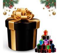 Molesta Caja de Regalo con Tornillos encajados, Broma con Cajas de Regalo difíciles de Abrir, Divertido Regalo de Broma para Navidad, Regalos de Broma Reutilizables Impresos en 3D (L)