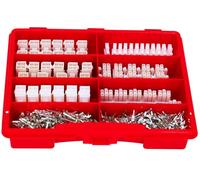 Molex KALI-1666 - Caja surtida (296 piezas, 2 polos, 4 polos, 6 polos)