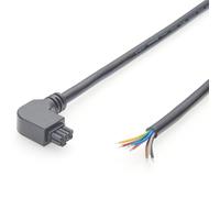 Molex Micro-Fit 3.0 8-Pin Right Angle Cable Assembly 1.5m, 90 Degree Male to Female Power Cord 8 Circuit for PCB, Graphics Card, LED, Electronics