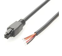 Molex Micro-Fit 3.0 DC Power Cords 4 Pin 1.5m, 4 Circuit Male to Female Cable Assembly for PCB, Graphics Card, LED, Electronics DIY Project