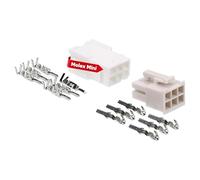 Molex Mini-Fit Jr. Juego de conectores de 6 pines para componentes de PC Kali-2406 I Calidad industrial del distribuidor alemán
