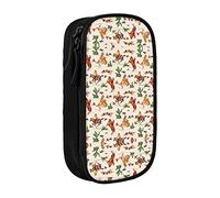 MOLIAE Cowboy Ride Horse - Estuche para lápices de alta capacidad impreso con diseño de caballo para hombres y mujeres, Black, Talla única, moda
