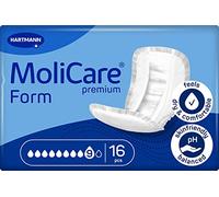 MoliCare 9 gotas para incontinencia más grave: máxima seguridad, protección extra contra fugas y discreción para mujeres y hombres, 16 unidades