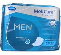 Molicare Almohadilla de primera calidad para incontinencia masculina 14 un. Size 4