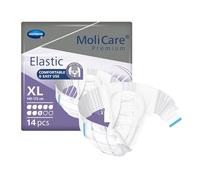 MoliCare Calzoncillo elástico premium: para incontinencia severa para mujeres y hombres; 8 gotas, talla XL, (140-175 cm de circunferencia de cadera), 4 x 14 unidades