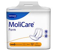 MoliCare Forma 4 gotas para incontinencia fácil: alta seguridad, protección extra contra fugas y discreción para mujeres y hombres, 32 unidades