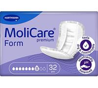 MoliCare Forma premium 8 gotas para incontinencia grave: máxima seguridad, protección extra contra fugas y discreción para mujeres y hombres, 32 unidades