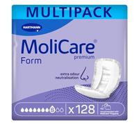 Molicare Forma premium 8 gotas para incontinencia severa: máxima seguridad, protección extra contra fugas y discreción para mujeres y hombres, 4 x 32 unidades