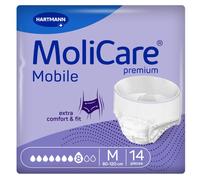 MoliCare Mobile Ropa Interior Absorbente Incontinencia 8 Gotas Talla M 14 uds