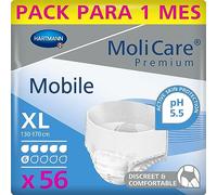 MoliCare Mobile: Pañales para Adultos con Incontinencia Severa, Ropa Interior Absorbente para Hombres y Mujeres, talla XL, 14 unidades - Pack de 4