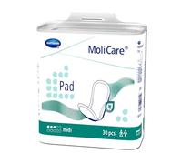 MoliCare Pad 3 gotas de incontinencia para adultos para mujeres y hombres con debilidad ligera de la vejiga, neutralizador de olores, protección contra fugas, protección avanzada de la piel, 180