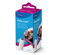 Molicare Peha-haft, Venda Elástica Autoadhesiva y Cohesiva, para la Sujeción de Compresas y Gasas Estériles, Estabilizan Músculos y Articulaciones, Permeable y Transpirable, Color Blanca (10cm x 4m)