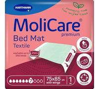 MoliCare Premium Bed Mat Textile 75x85 cm con Alas