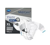 MoliCare Premium - Calzoncillos para incontinencia, 10D, gran absorción, con pestañas reabrochables, unisex, talla XL, 14 unidades, 1 paquete