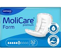 MoliCare Forma premium 6 gotas para incontinencia media: máxima seguridad, protección extra contra fugas y discreción para mujeres y hombres, 32 unidades