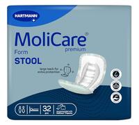 MoliCare Premium Form - Almohadillas grandes para incontinencia | para incontinencia fecal e intestinal, bolsillos antifugas, 69 x 31 cm