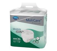 MoliCare Premium Mobile 5 Drops | Pantalones desechables para incontinencia: para mujeres y hombres con incontinencia | Talla XL | 51-67 pulgadas | Paquete de 14