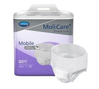 MoliCare 14 pantalones desechables de alta calidad: aplicación discreta en incontinencia para mujeres y hombres; 8 gotas, talla S (60-90 cm de circunferencia de la cadera)