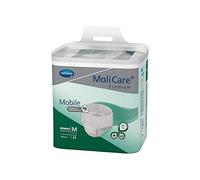 MoliCare Ropa interior desechable móvil de alta calidad: uso discreto para mujeres y hombres con incontinencia; 5 gotas, talla M, paquete de 42
