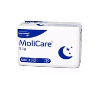 MoliCare Slip Night: bragas de incontinencia para mujeres y hombres, para incontinencia urinaria grave y fecal, talla M (80-120), 30 unidades