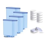 Molifal Filtro de agua para Philips AquaClean CA6903/10 CA6903/22, cartucho de filtro compatible con cafetera automática Saeco Philips LatteGo, sin BPA, sin cal, mejora el sabor (set de mantenimiento