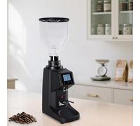 Molilla eléctrica de café de 200g/500g,Molinillo de café de café automático Compacto con Rebabas Planas,19 molineras de café antiestáticas Ajustables,Black-LargeWarehouse